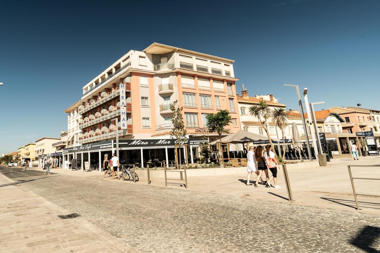 Hotel Mira-Mar Valras-Plage Bagian luar foto